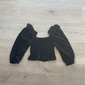 Zara Black Top